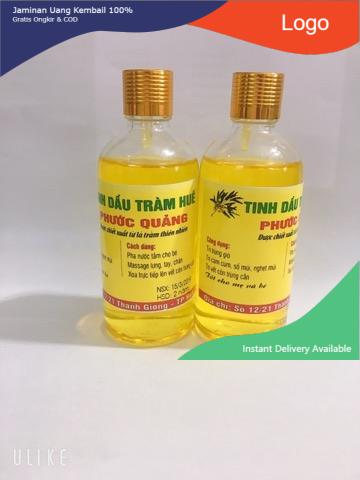2 Lọ tinh dầu tràm hiệu phước quảng nguyên chất bao test thử
