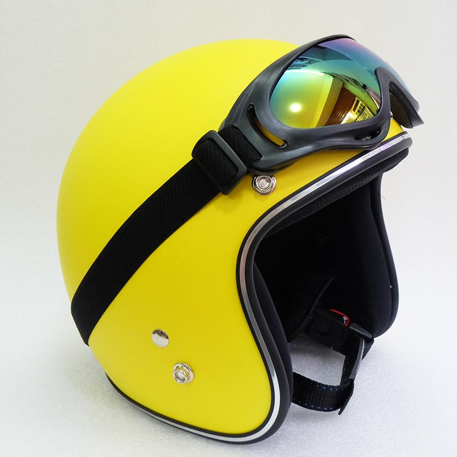 [HCM]NÓN BẢO HIỂM VÀNG SƠN NHÁM CHÍNH HÃNG 3/4 ĐẦU ( MÀU VÀNG ) + TẶNG KÍNH UV