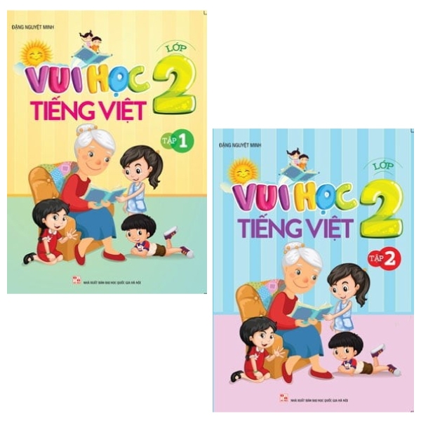 Fahasa - Combo Sách Hay Vui Học Tiếng Việt Lớp 2 - Tập 1 Và 2 (Bộ 2 Tập)