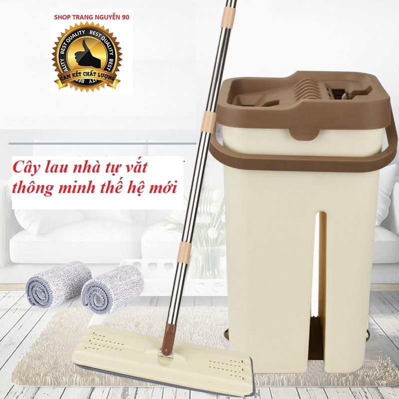 Cây lau nhà tự vắt thông minh thế hệ mới- Cây lau nhà tự vắt thông minh Lottery- cây lau nhà 360- chổi lau nhà- shop Trang Nguyễn 90