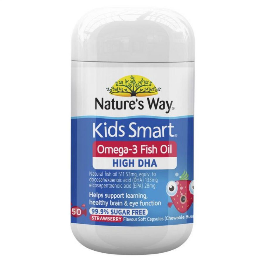 Nature's way Kids smart Omega 3 fish oil High DHA