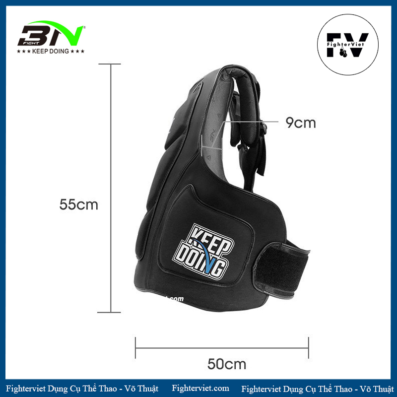Giáp Bụng BN Body Protector Bản 2021 Đai Bụng Training Boxing KickBoxing Muay Thái