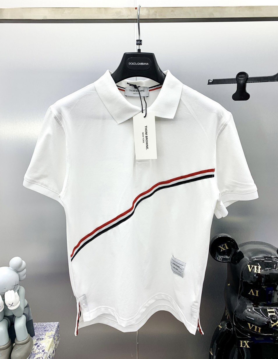 [Hàng Siêu Cấp] Polo ThomBrowne New 2022 100% Cotton thoáng mát Giá tận Xưởng