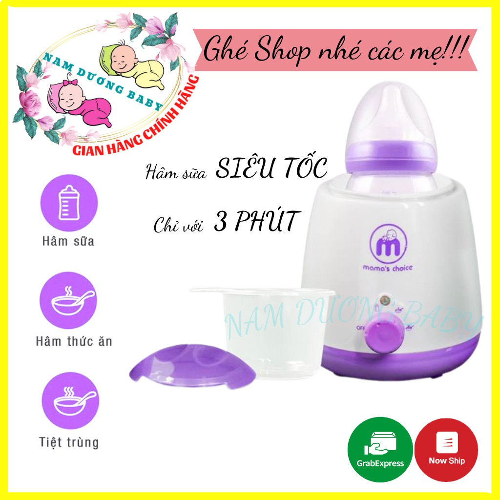 Máy Hâm Sữa Siêu Tốc Đa Chức Năng. Thương Hiệu Chính Hãng Mama's Choice