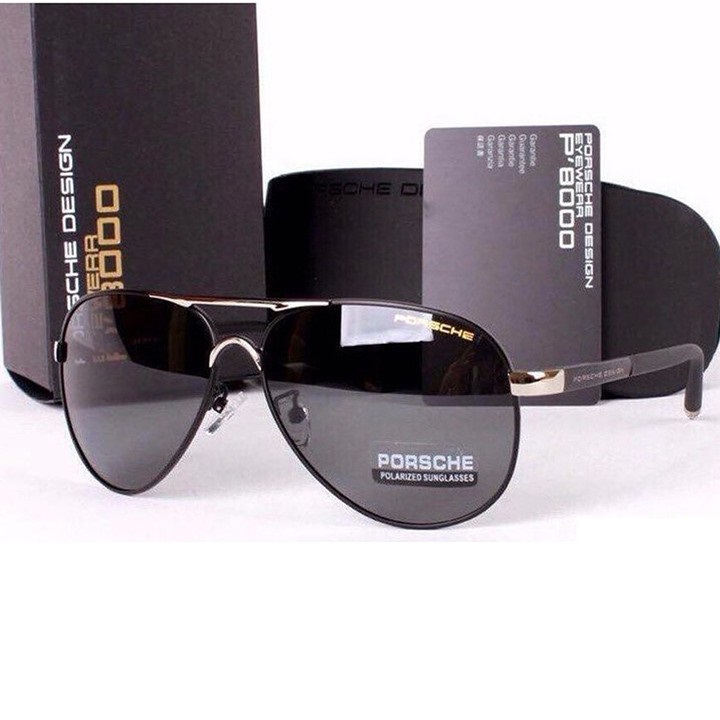 Kính tiến bịp , Kính mát nam thời trang hàng hiệu đẹp chính hãng, cao cấp Porsche Design P8000 Chống chói, Chống tia UV và tia tử ngoại hiệu quả.