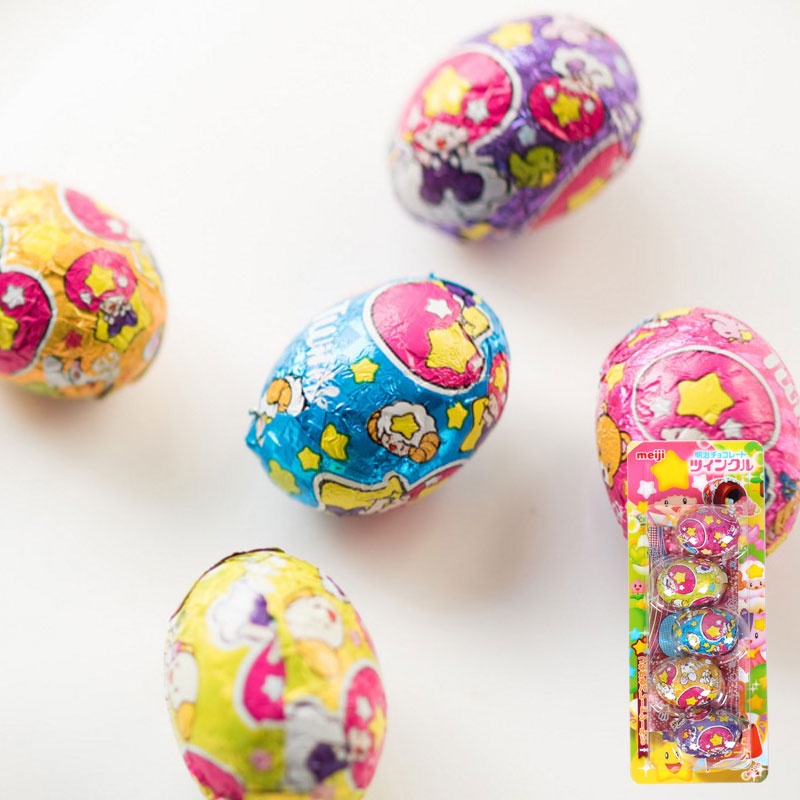 Kẹo trứng socola Meiji Twinkle chocolate egg