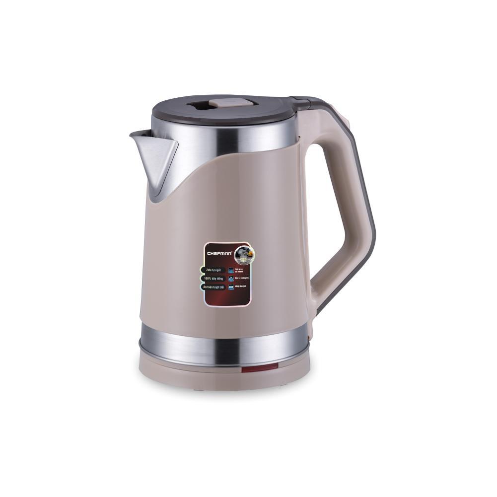 Ấm siêu tốc chefman cm - 720 dung tích 2l bảo hành 12 tháng
