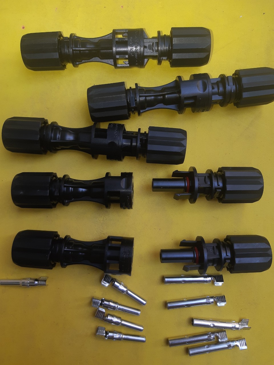 Combo 10c Jack MC4 - 1500v kết nối cho cáp pin năng lượng mặt trời