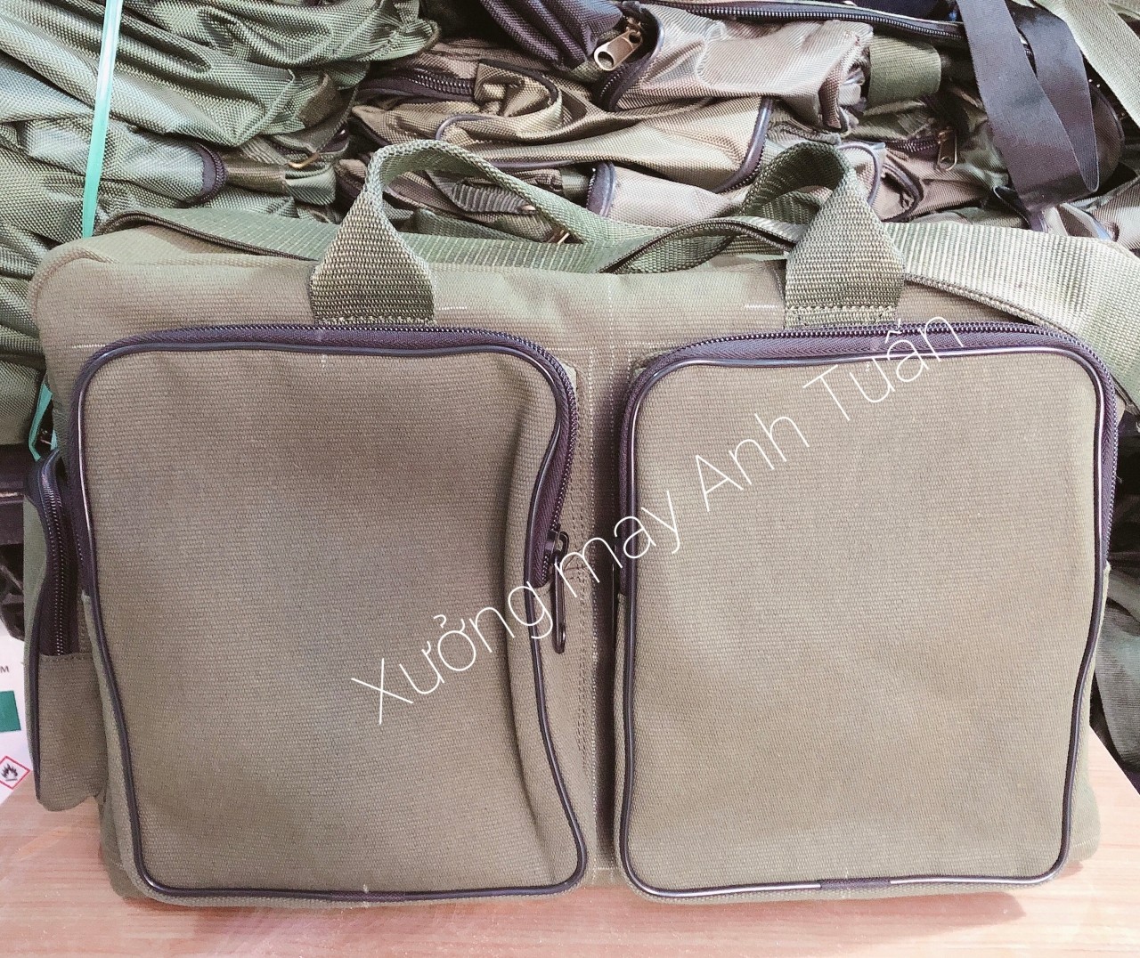 [HCM]Túi đồ nghề - Túi ngang size đại Vải Bố 100%