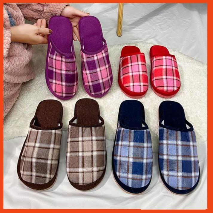 Combo 5 đôi dép đi trong nhà mùa đông nam nữ siêu cute, dép lê chống trơn trượt, siêu nhẹ, êm chân không bong tróc bn