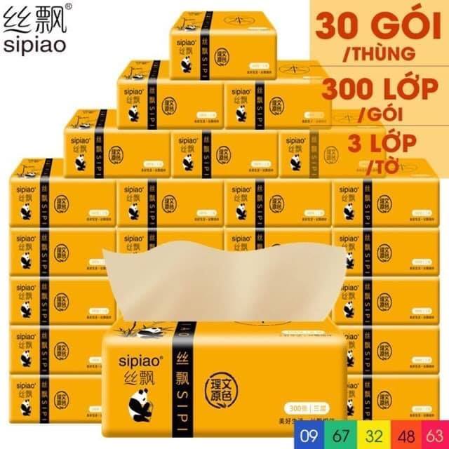 5 gói giấy ăn gấu trúc sipao