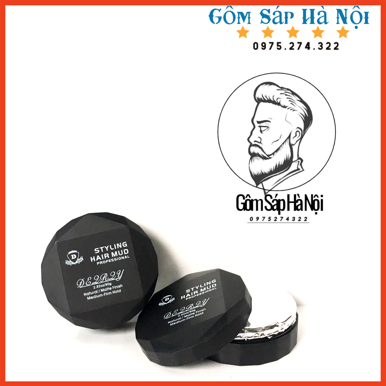 Sáp vuốttóc d styling hair mud giư nếp cực tốt