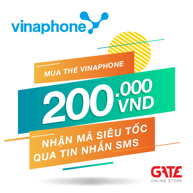 [HCM]Thẻ VINAPHONE 200.000 - nhận mã SIÊU TỐC qua EMAIL
