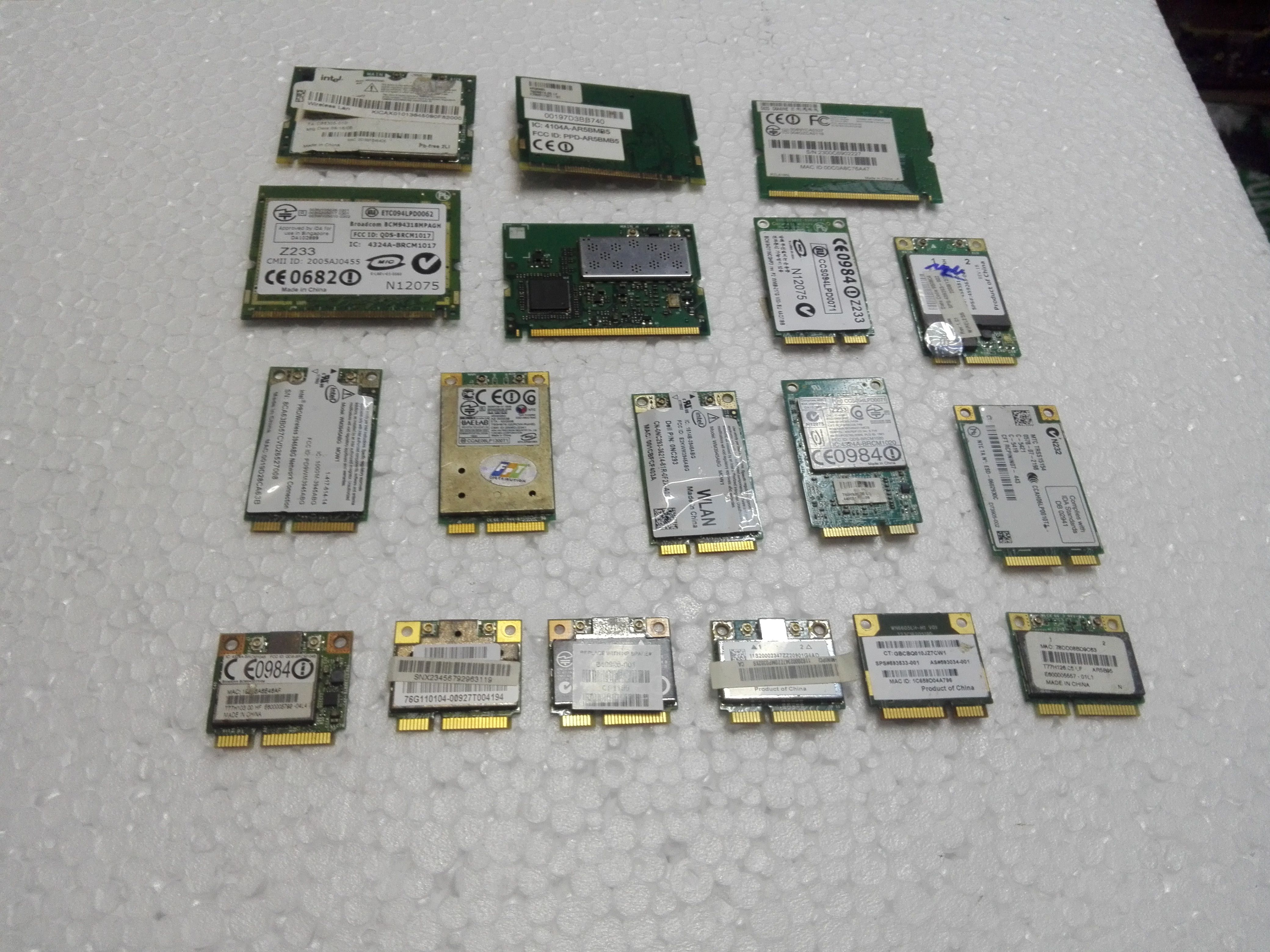 Card WIFI Máy Laptop PCI-E Bo ngắn