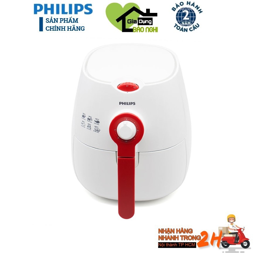 [HCM]NỒI CHIÊN PHILIPS HD9217 - HÀNG CHÍNH HÃNG