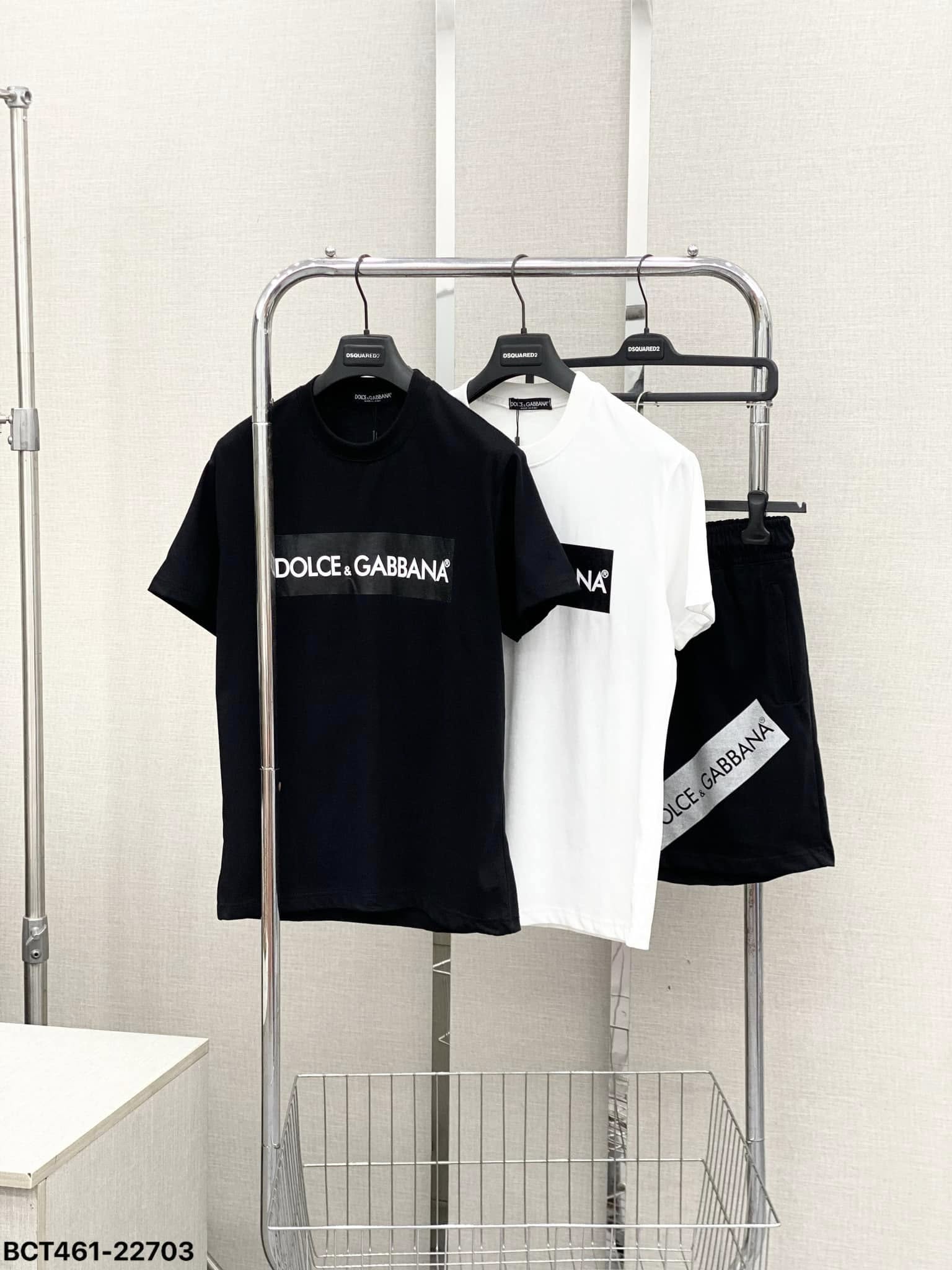 [Exclusive] Men's and Women's T-Shirts with Simple Dg Print Pattern - T-Shirts for Men and Women 2025