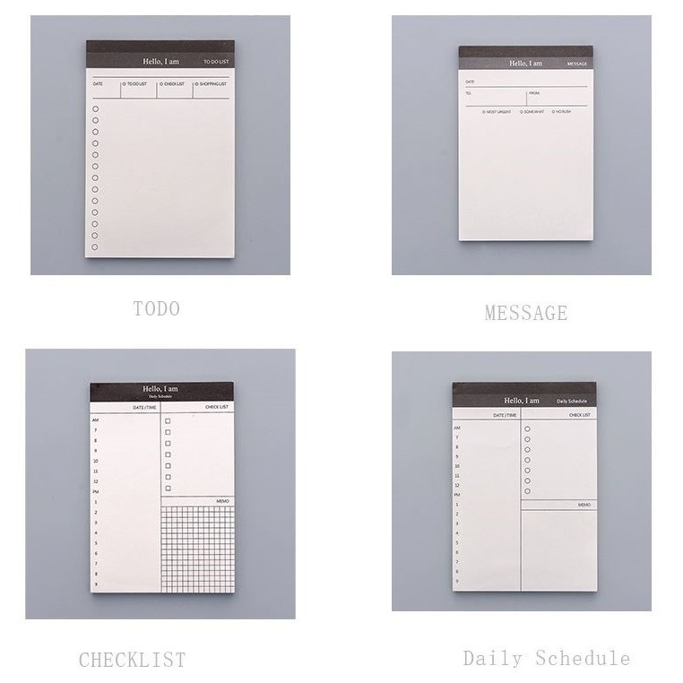 Tập giấy plan note