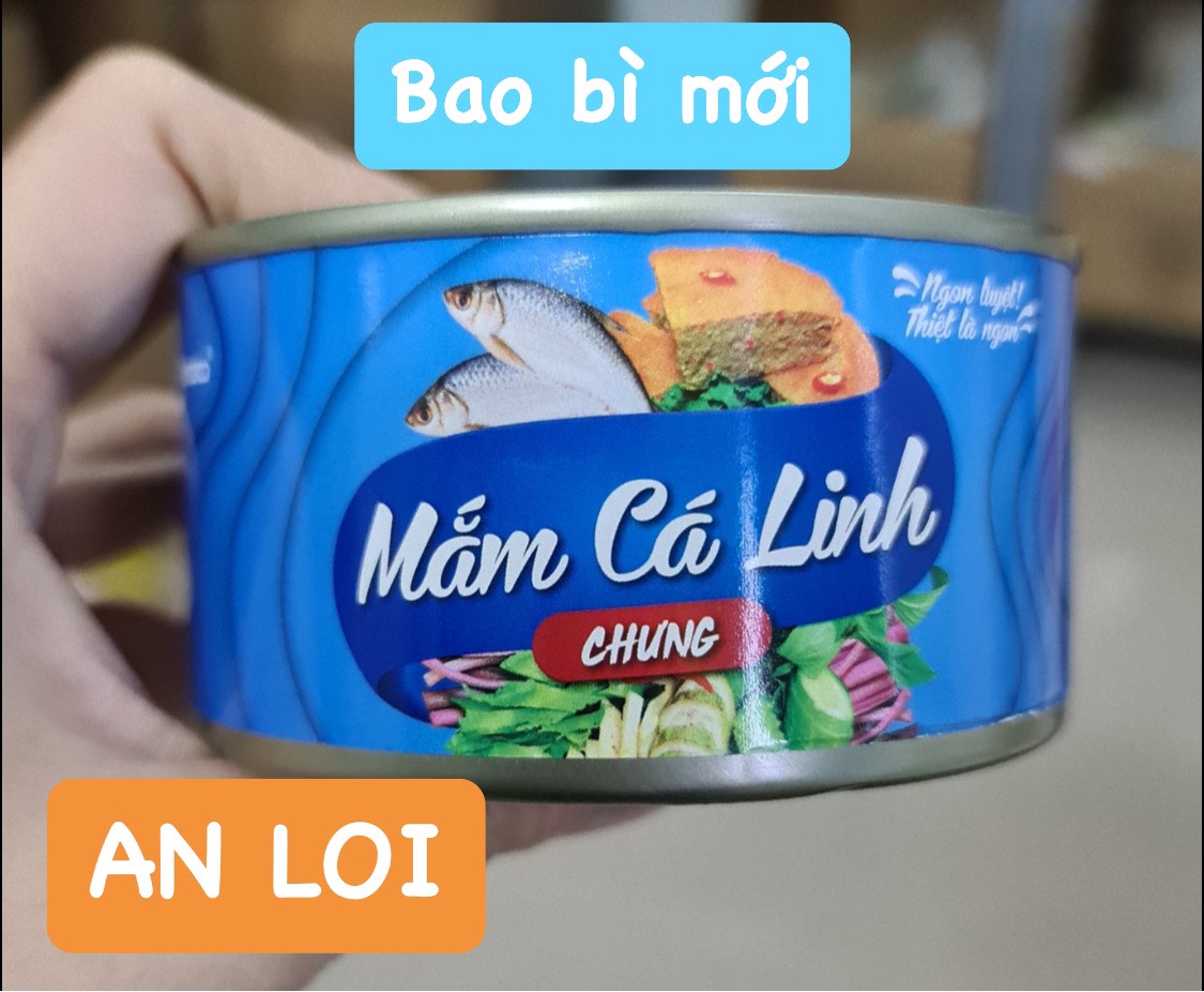 MẮM CÁ LINH CHƯNG đóng hộp 200g ANTESCO (đặc sản AN GIANG)