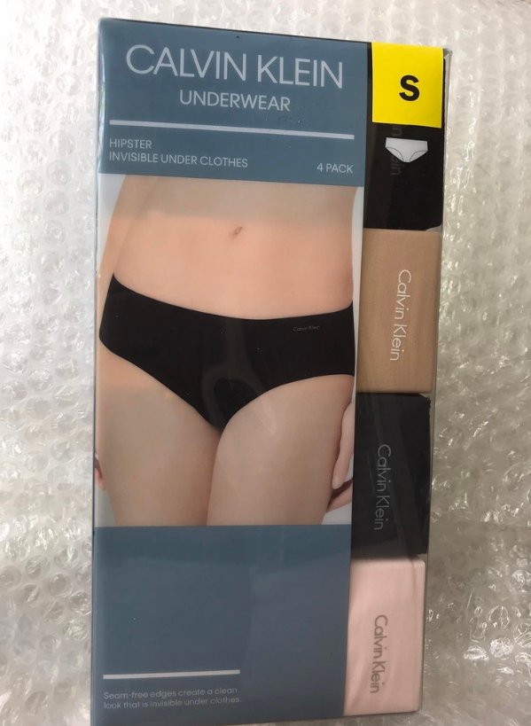Set quần lót nữ 4 cái calvin klein size S Hàng Mỹ