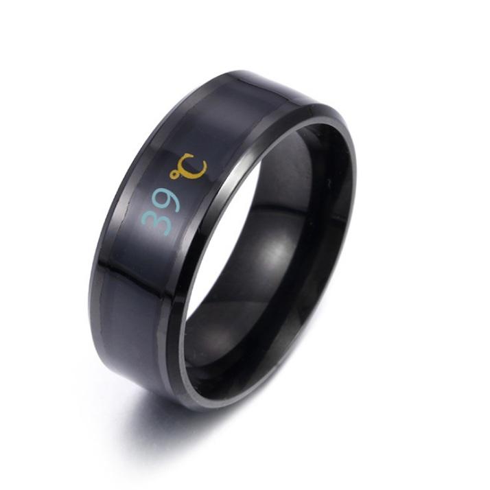 [HCM]Nhẫn titan cảm biến nhiệt độ cơ thể NN053