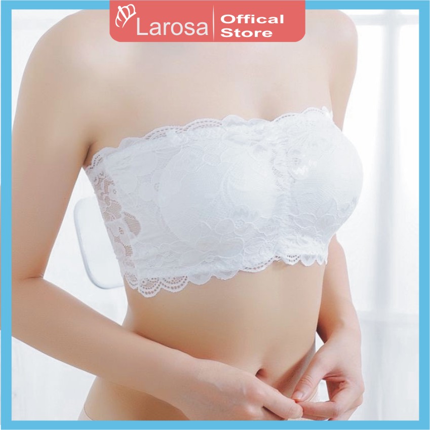 Áo Bra Ren Họa Không Dây Larosa Quyến Rũ Hàng Loại I