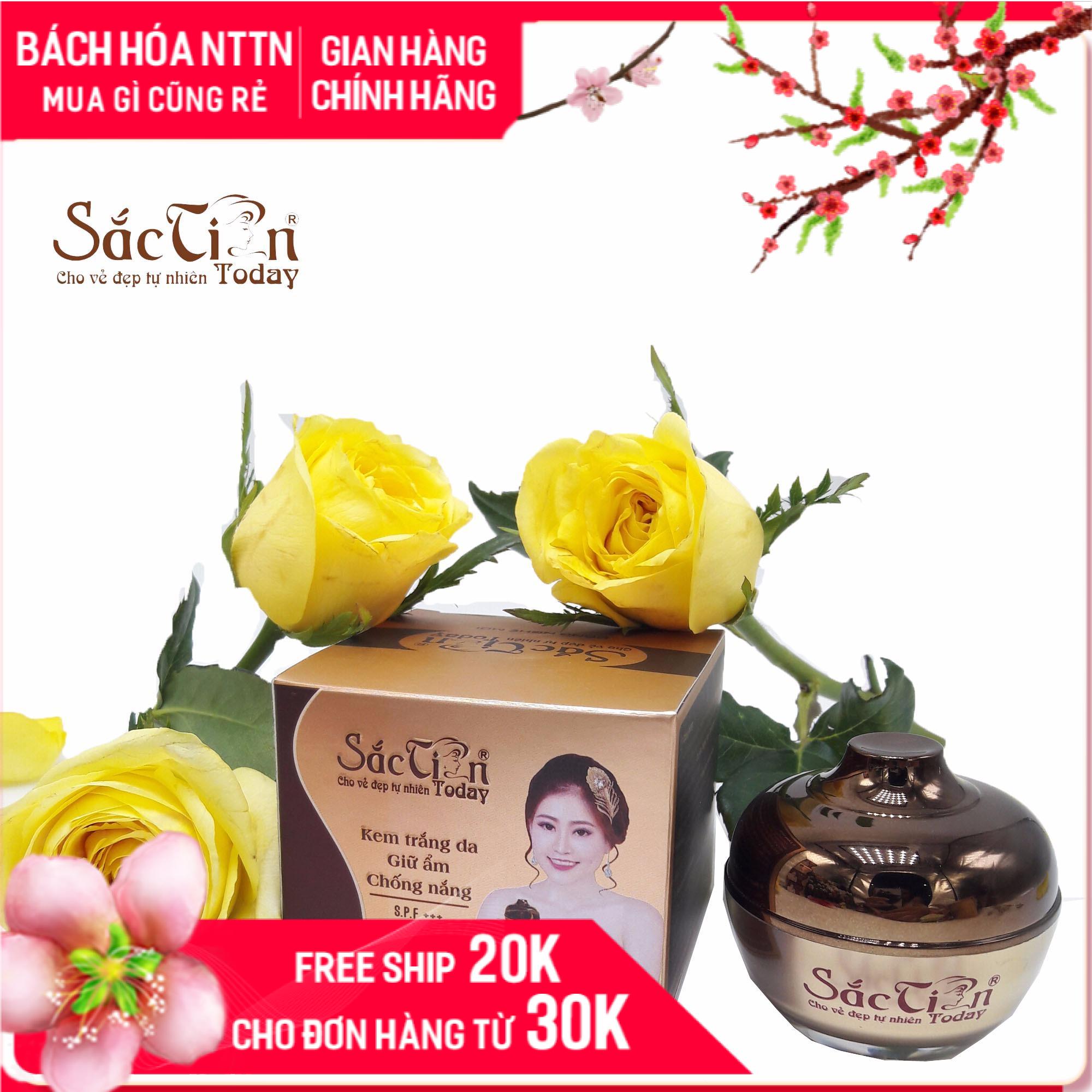 Kem trắng da giữ ẩm chống nắng Sắc Tiên Today (30g)