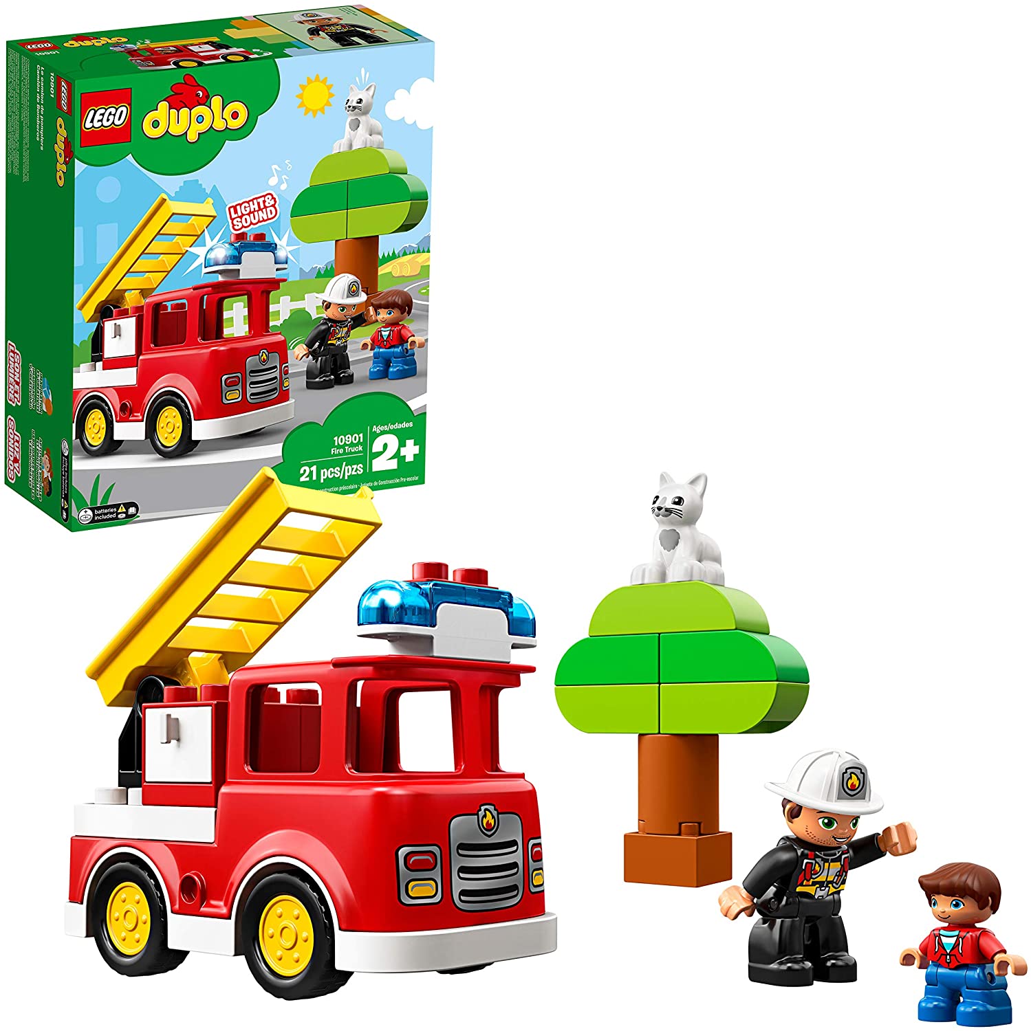 Đồ chơi lego duplo - xe cứu hỏa của bé - mã sp 10901