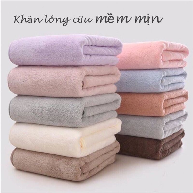Khăn thấm nước Khăn tắm mềm Khăn tắm lông cừu san hô Khăn tắm lớn 70cmx140cm Khăn tắm mềm Khăn tắm thoải mái Khăn tắm khách sạn