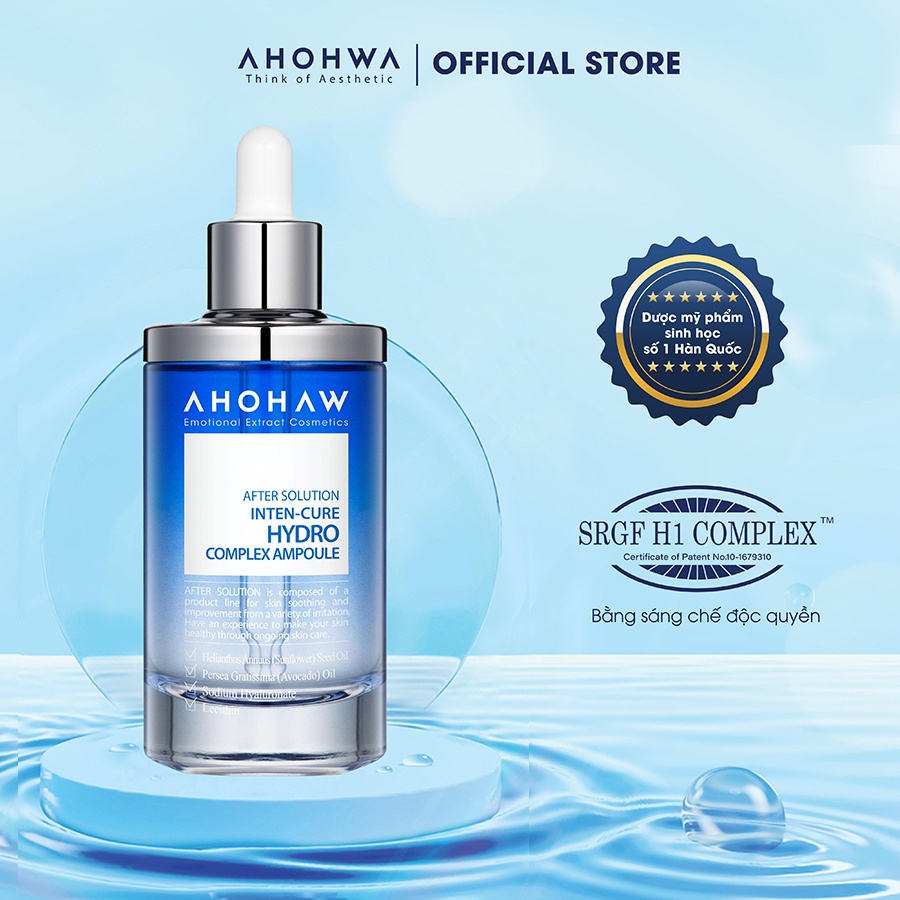Tinh Chất Cấp Ẩm Ahohaw Inten-Cure Hydro Complex Ampoule