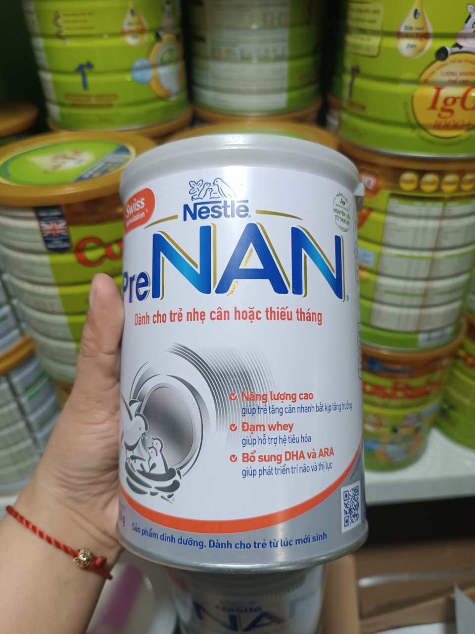 Sữa Pre Nan 400g cho trẻ sinh non, nhẹ cân, thiếu tháng