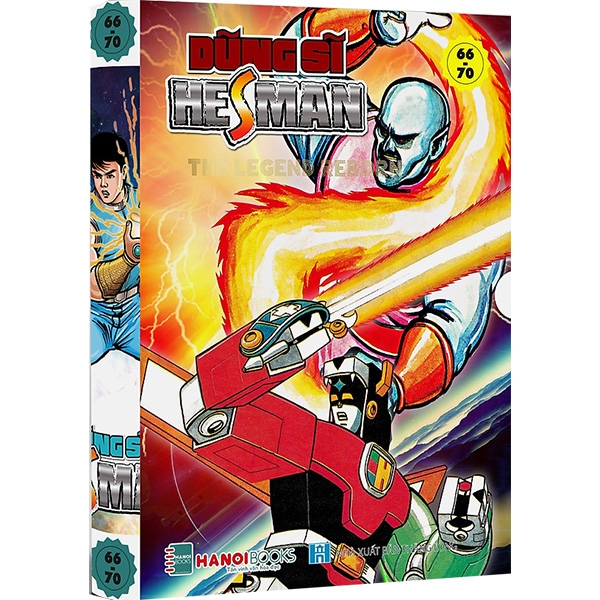 Fahasa - Boxset Dũng Sĩ Hesman - Bộ 5 Tập - Từ Tập 66 Đến Tập 70