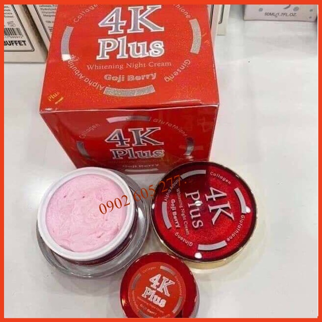 Kem 4k goji thái lan kem 4k đỏ 4k mụn