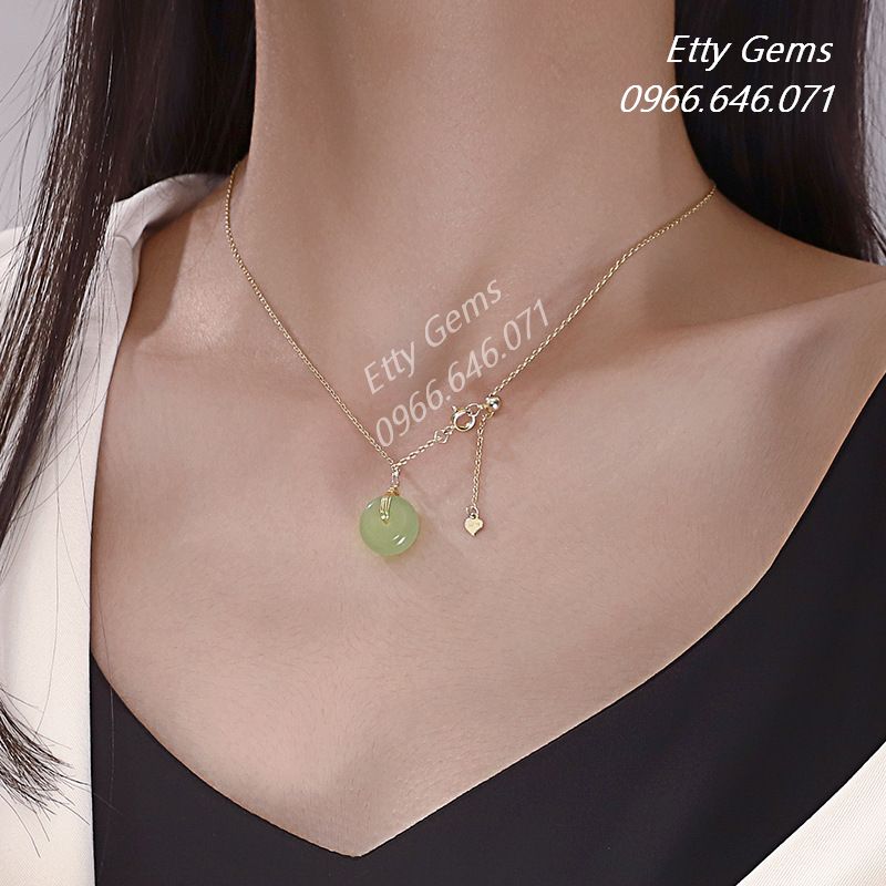 Mặt dây chuyền đồng điếu nữ - ngọc đông ninh