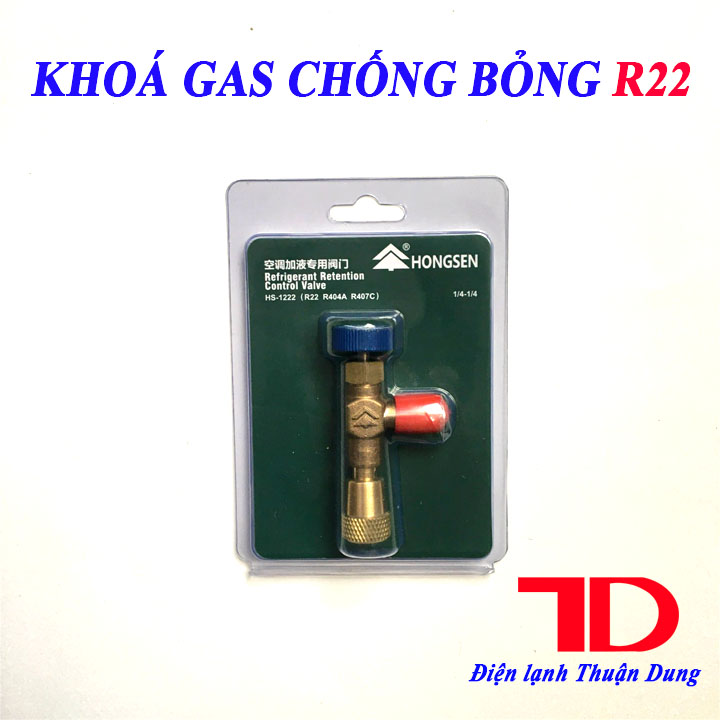 Van khóa gas chống bỏng R22 - Vật Tư Điện Lạnh Ô Tô Thuận Dung