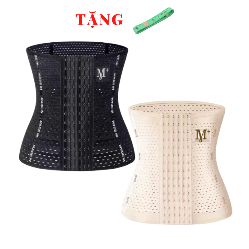Đai nịt bụng định hình 6 nấc cài [G02] - 4 thanh chống cuộn - chiều cao gen 25cm - gen bụng tạo vòng eo thon gọn - gen nịt bụng chống cuộn - đai nịch bụng giảm mỡ sau sinh - đồ lót định hình - miếng nâng bụng - G02