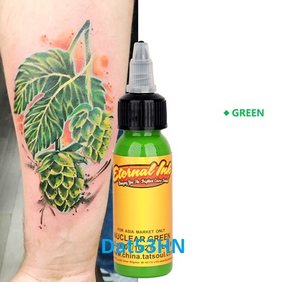 Mực tập xăm nucle Green 30 ml
