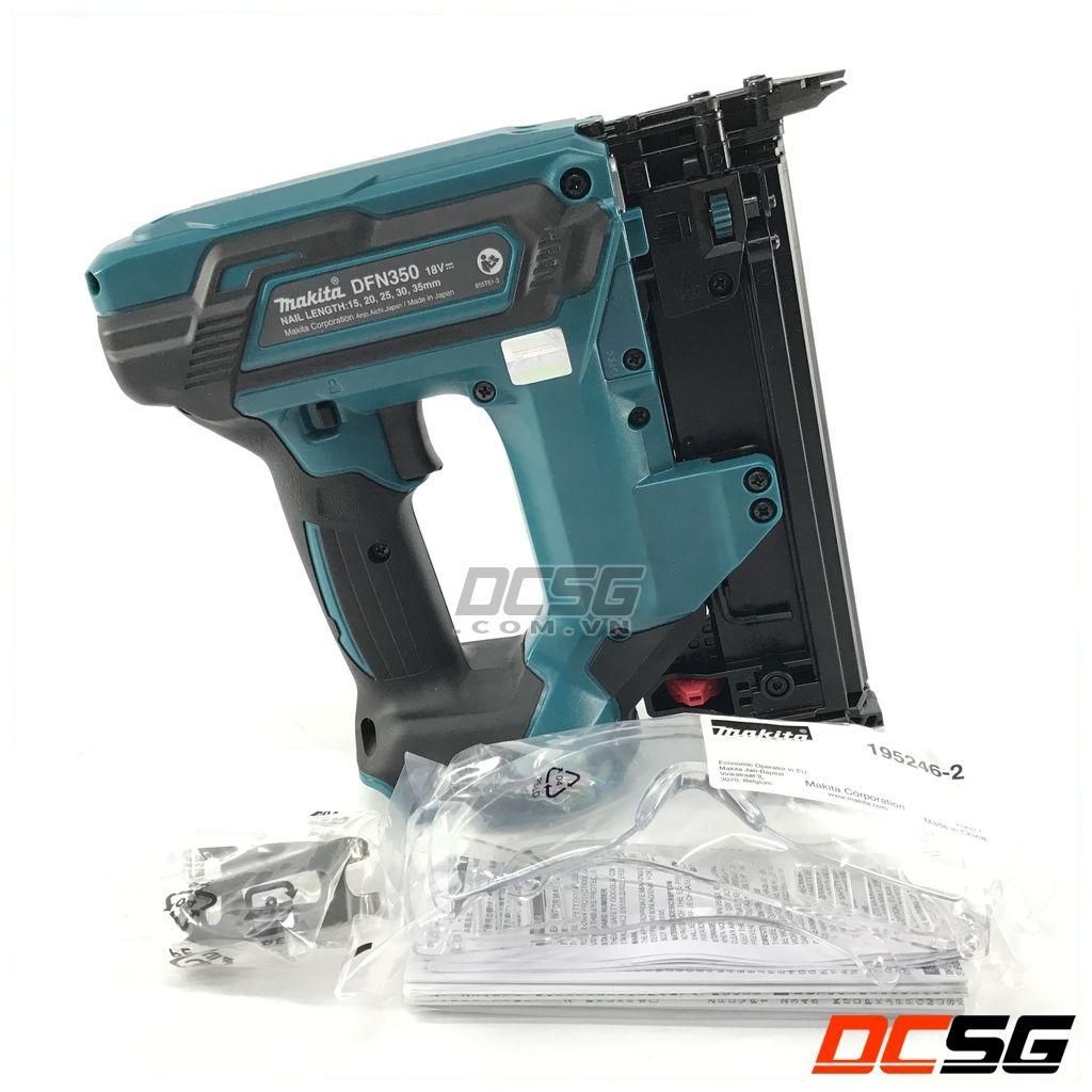 Máy bắn đinh 18 ga dùng pin 18v makita dfn350z