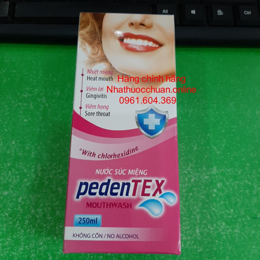 Nước súc miệng Pedentex 250ml - Botania