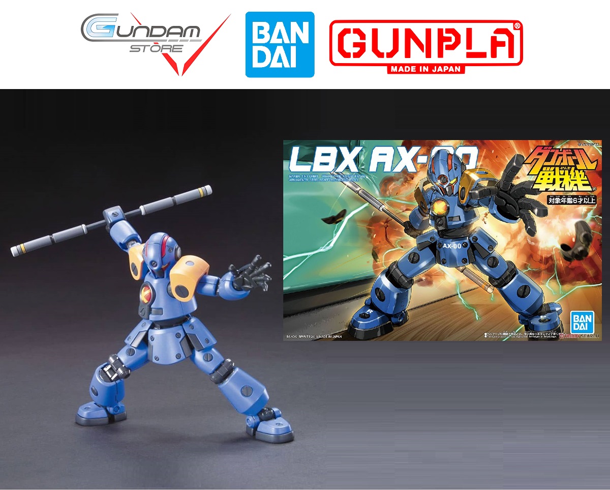 Mô hình đấu sĩ lbx ax-00 hoạt hình đồ chơi lắp ráp anime nhật
