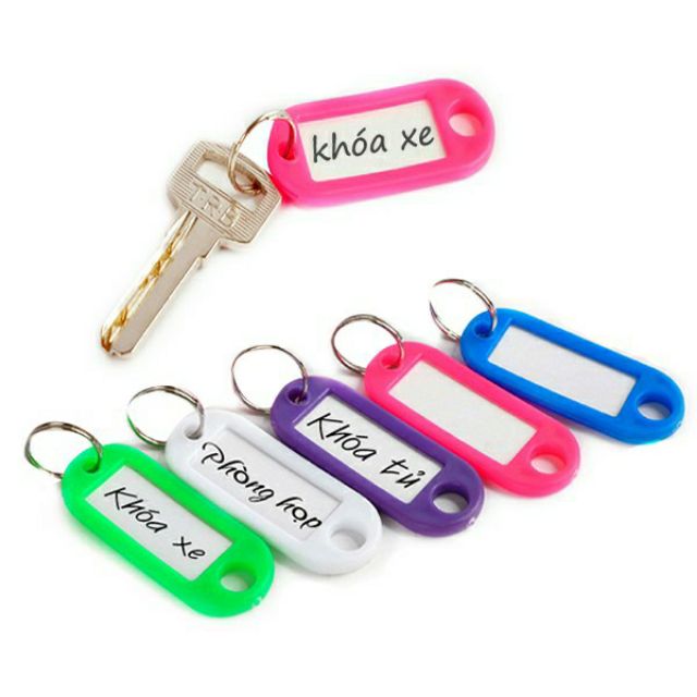 Móc khóa Name Tag,thẻ móc khóa ,thẻ ghi nhớ gắn móc chìa khoá,thẻ treo đánh dấu hành lý,vali ,viết thông tin đánh dấu Key Tag siêu bền,đẹp,tiện dụng cho mọi nhà tặng kèm cây lấy ráy tai tiện lợi-akina store