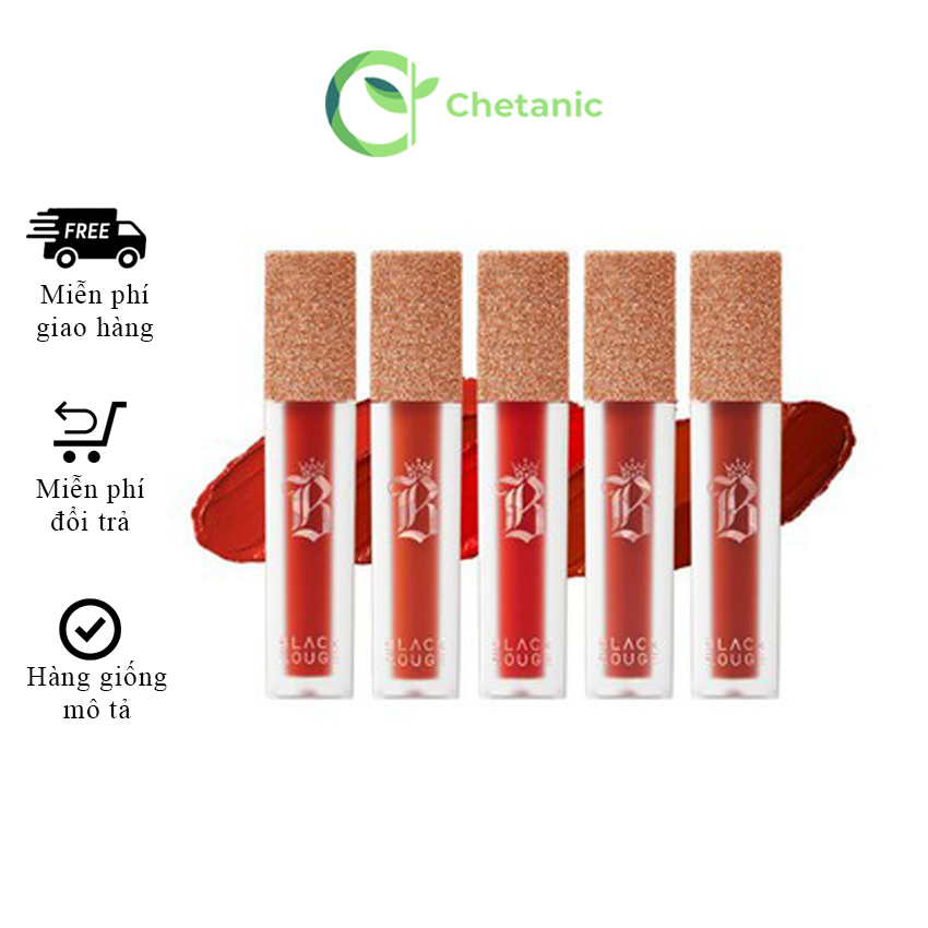 [CHÍNH HÃNG AUTH] Son kem lì Black Rouge Air Fit Velvet Tint Ver 7 màu A33, A34, A35, A36, A37 dưỡng môi, không trôi, không lem, siêu nhẹ, hàng chính hãng giá rẻ đẹp – Chetanic