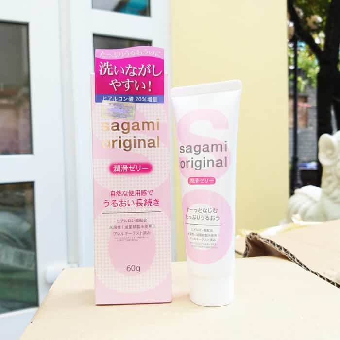 Gel bôi trơn Sagami Original - 60g chính hãng Nội Địa Nhật