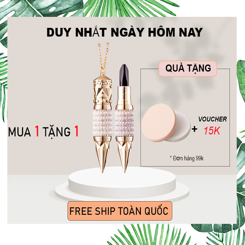 (FREE SHIP 18K )Son nữ hoàng AG&AG (TẶNG 1 MẶT NẠ CAO CẤP ) 1 cây 3 màu dòng cao cấp đính đá sang chảnh ,son lì bám lâu (TẶNG QUÀ TRÊN MỖI ĐƠN HÀNG)