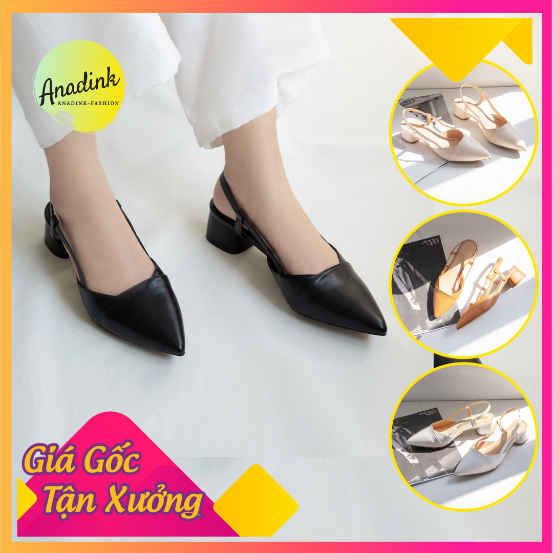 Giày Cao Gót EROSSKA Mũi Nhọn Phối Dây Điệu Đà, Sang Chảnh Dành Cho Thời Trang Nữ