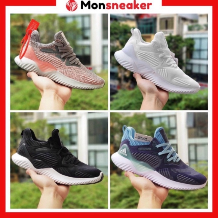 ❁☸✗ giày sneaker nam nữ alphabounce giày thể thao alpha hồng trắng đen xanh navy cao cấp