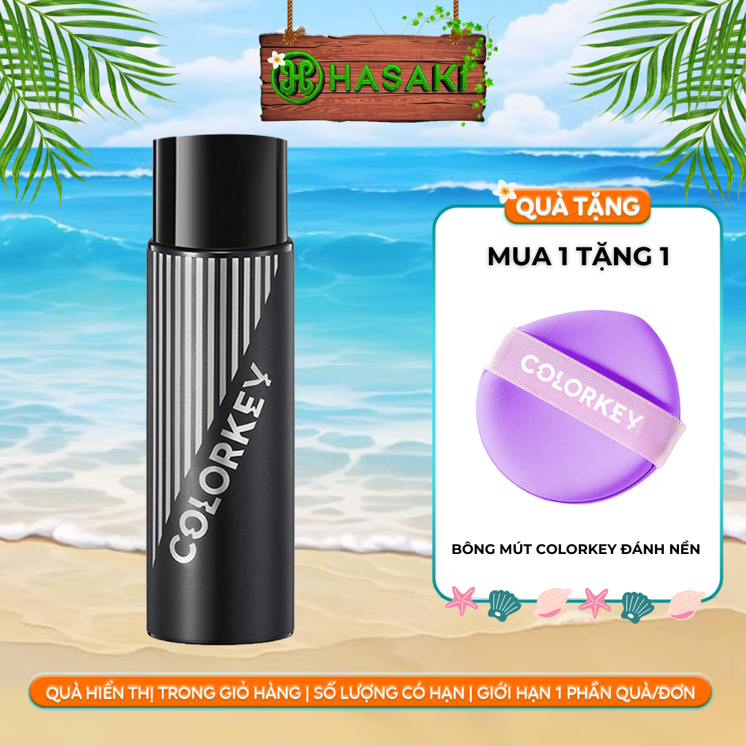 [MUA LÀ CÓ QUÀ] Xịt Khoá Makeup Colorkey Nam Châm Đen Lâu Trôi, Bền Màu 100ml Hasaki Sản Phẩm Chính Hãng
