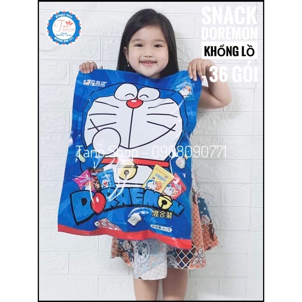 Bim bim / Snack khổng lồ Doremon 36 gói nhỏ