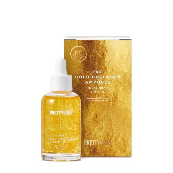 Tinh Chất Dưỡng Da Pretty Skin 24K Gold Collagen Ampoule 50ml