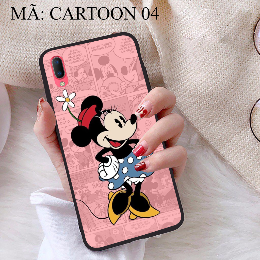 Ốp lưng iCase dành cho Vivo Y93 viền dẻo TPU BST Hoạt Hình
