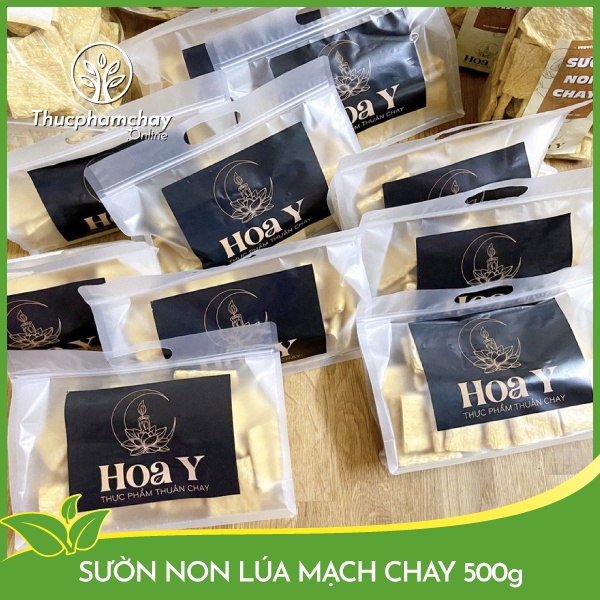 Sườn non lúa mạch chay hoa y 500g